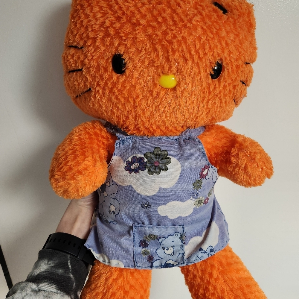 Handmade Care Bears Grumpy Bear Plush Apron Fits Build A Bear Stuffed Animal